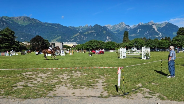 La 4e édition du Concours Hippique d'Aigle se déroule ce week-end